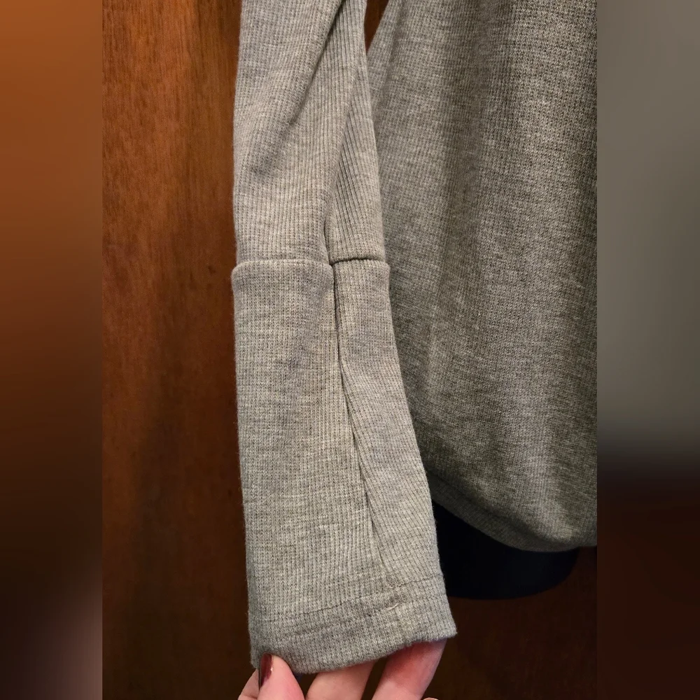 Moxeay SUPER CUTE NWT gray thermal romper szS - Picture 4 of 8